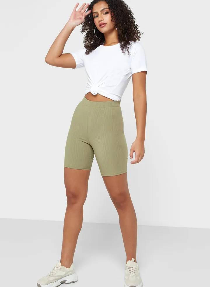 High Waist Crop Leggings