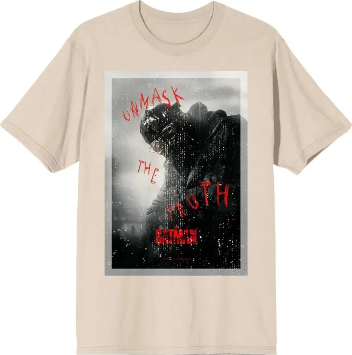 The Batman Movie Riddler Poster Art Ladies Natural Ground T-shirt-XL