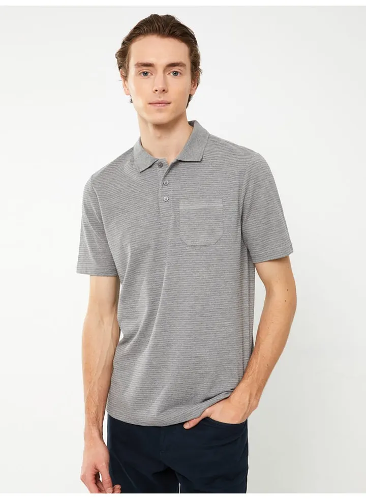 Polo Neck Short Sleeve Pike Men's T-shirt