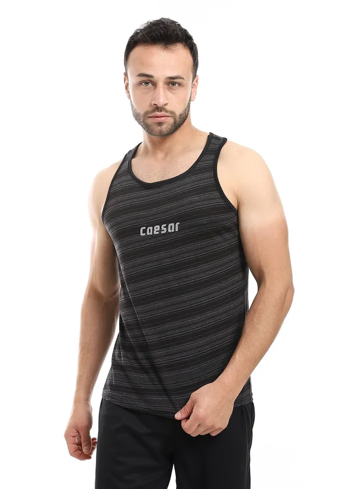 Stripped Cut Mens T- Shirt