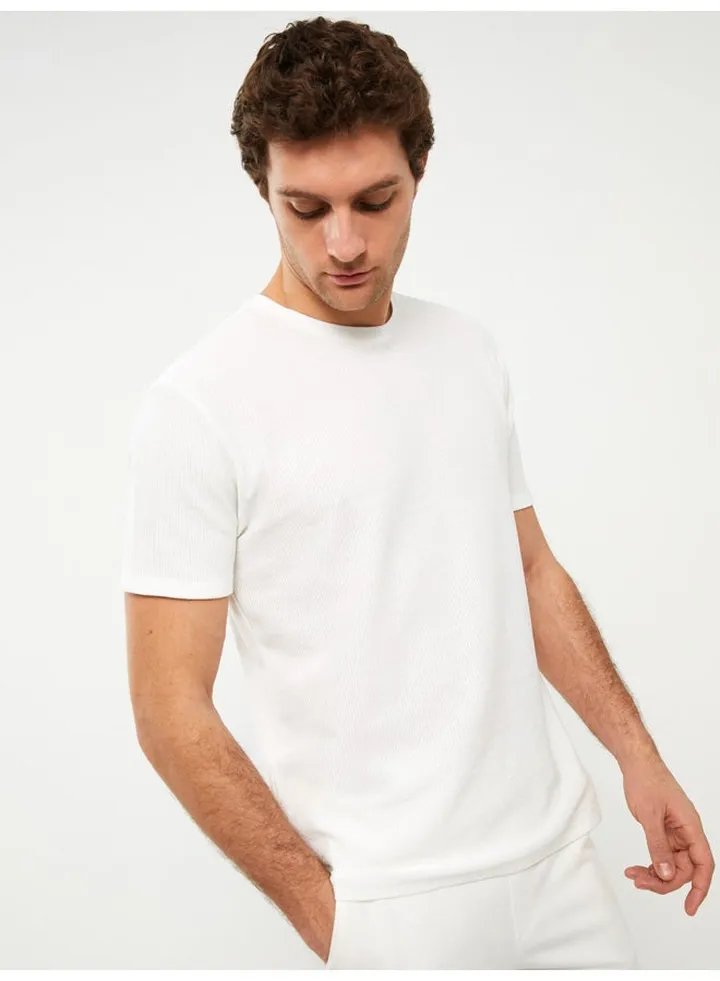 Crew Neck Short Sleeve Men's T-shirt