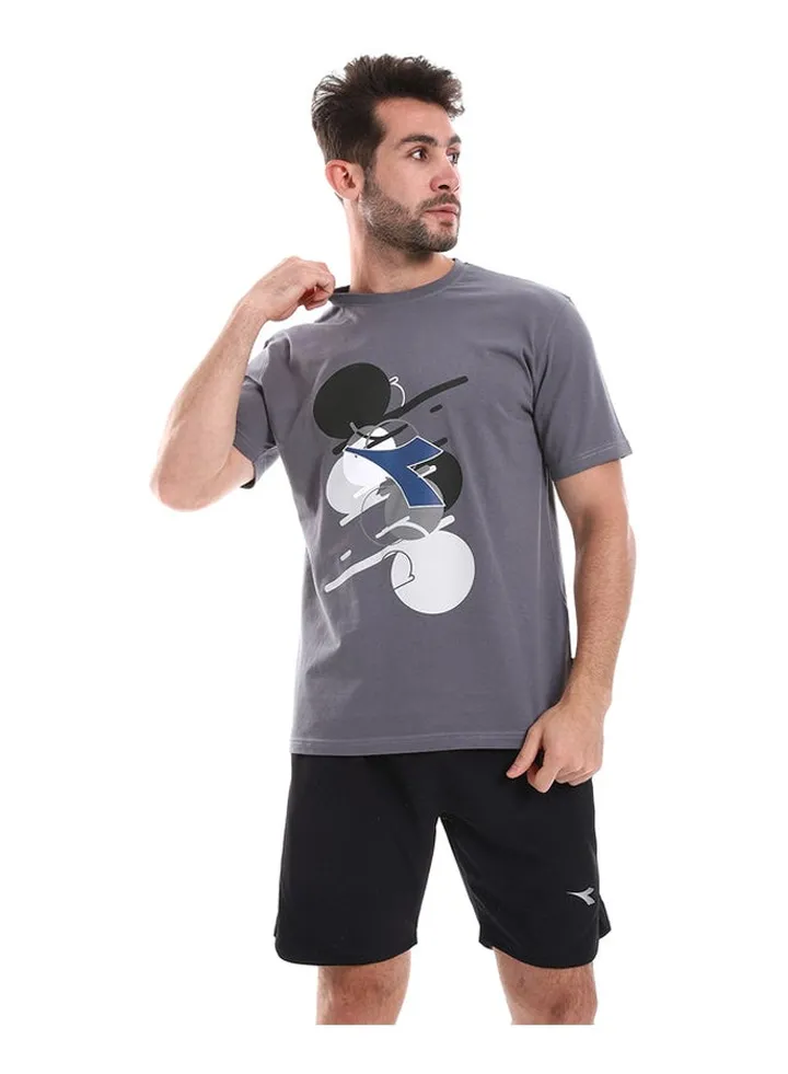 Men Cotton Printed T-Shirt