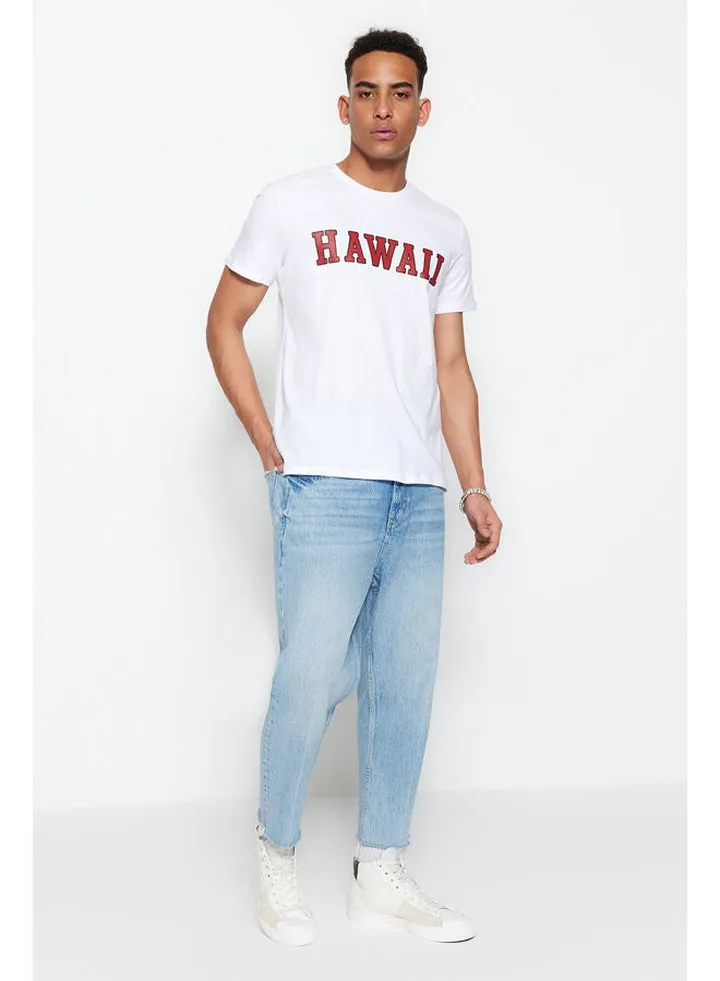 Man T-Shirt White