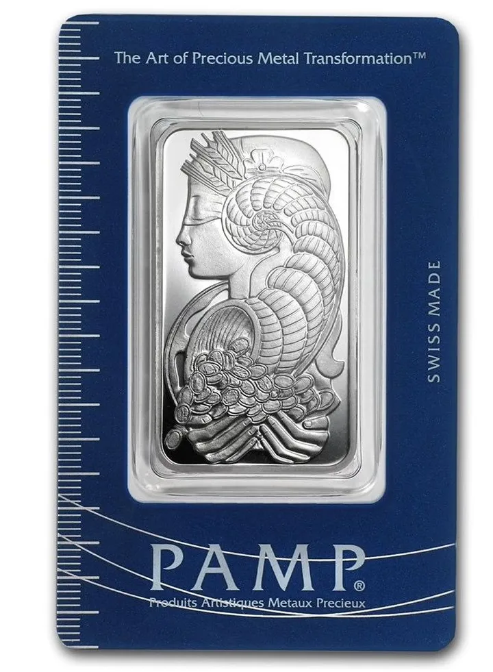PAMP Suisse Silver 1 oz Bar