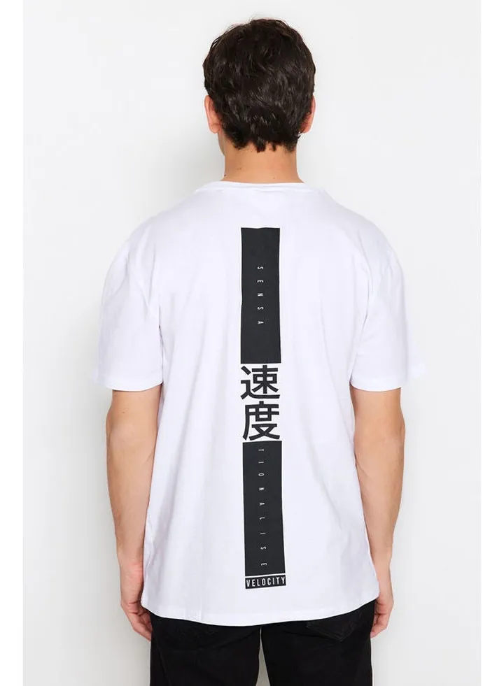 Man T-Shirt White