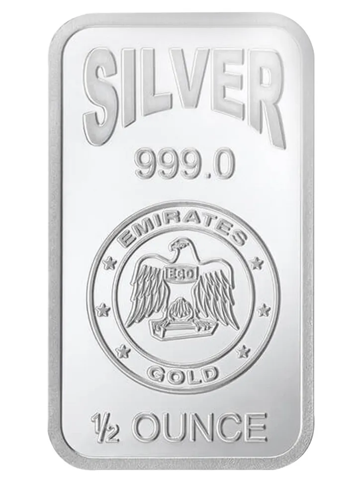 Emirates 0.5oz Pure Silver Bar 999 - 0.5 Ounce
