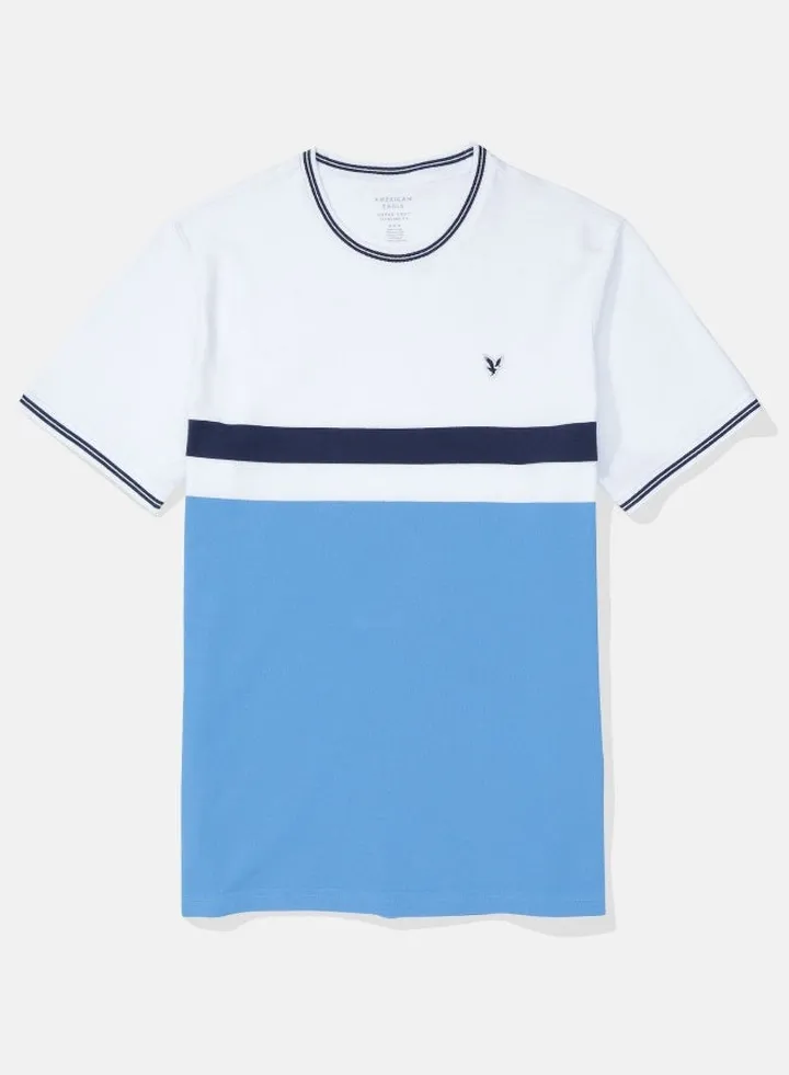 AE Flex Pique Colorblock T-Shirt