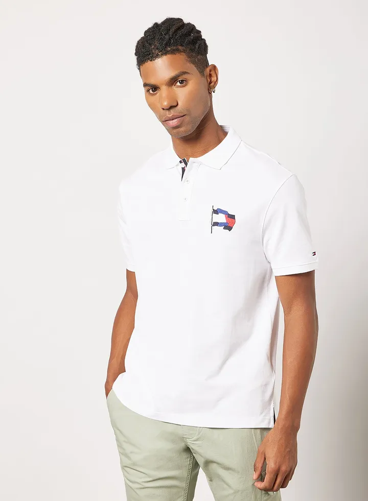Casual Flag Polo T-Shirt