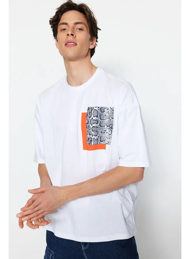 Man T-Shirt White
