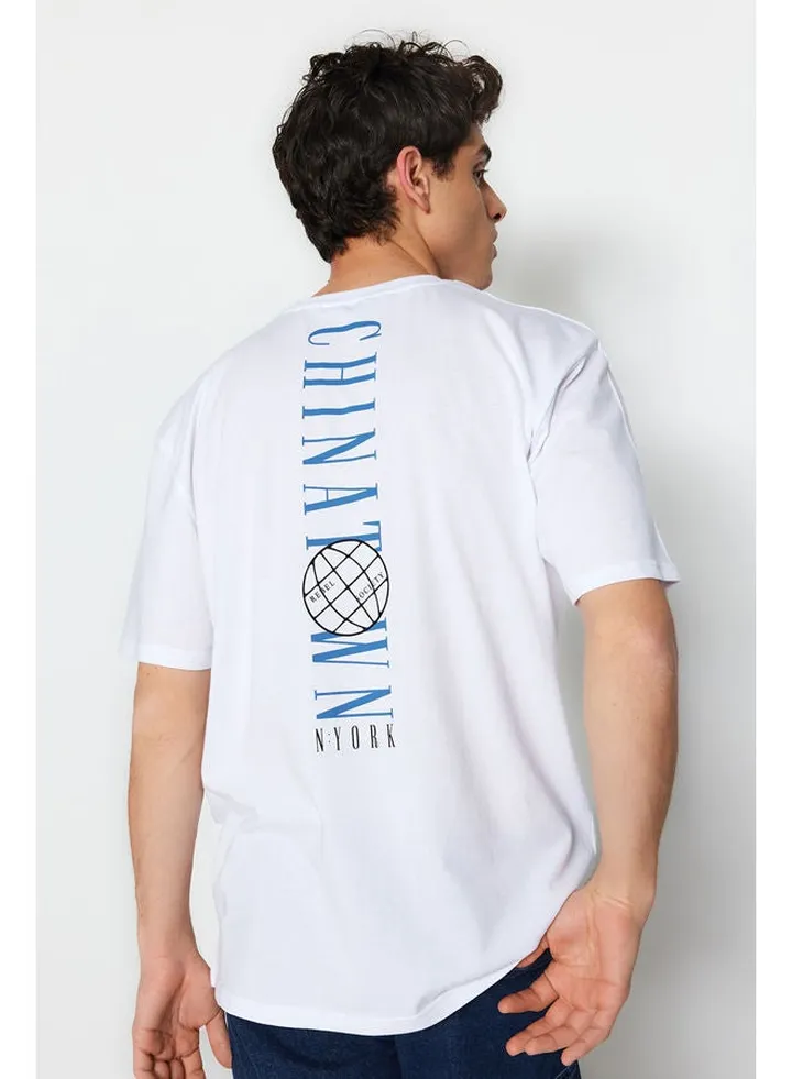 Man T-Shirt White