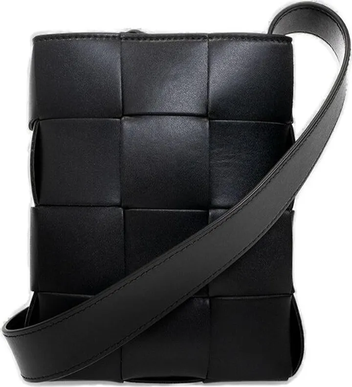 Bottega Veneta Interwoven Leather Phone Case