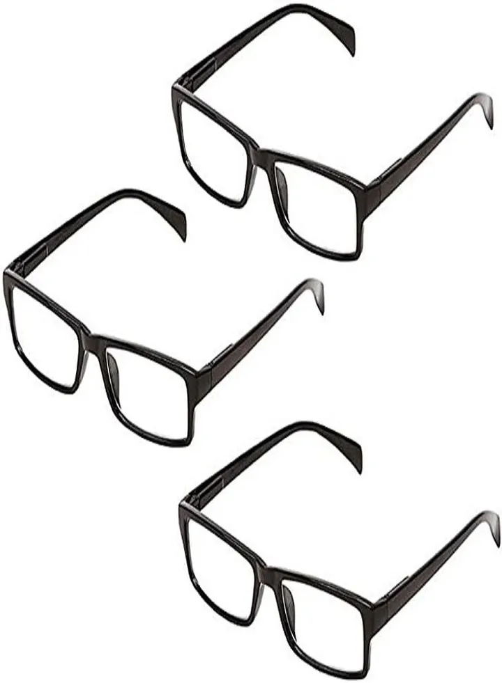 One Power Glasses Readers Pack of 3 Read Small Print and Computer Screens Adjustable Eyeglasses Flex Clear Focus Auto Adjusting Optic for Women & Men