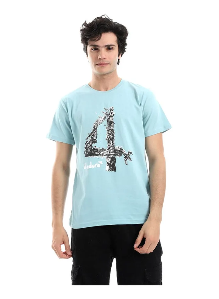Men Cotton Printed T-Shirt