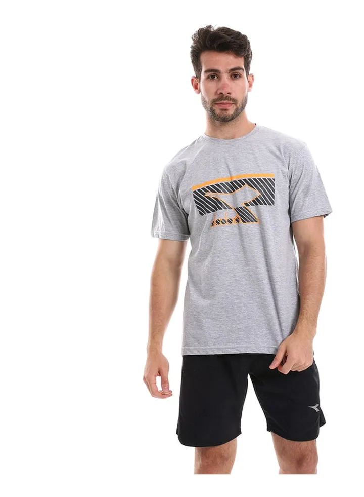 Men Cotton Printed T-Shirt