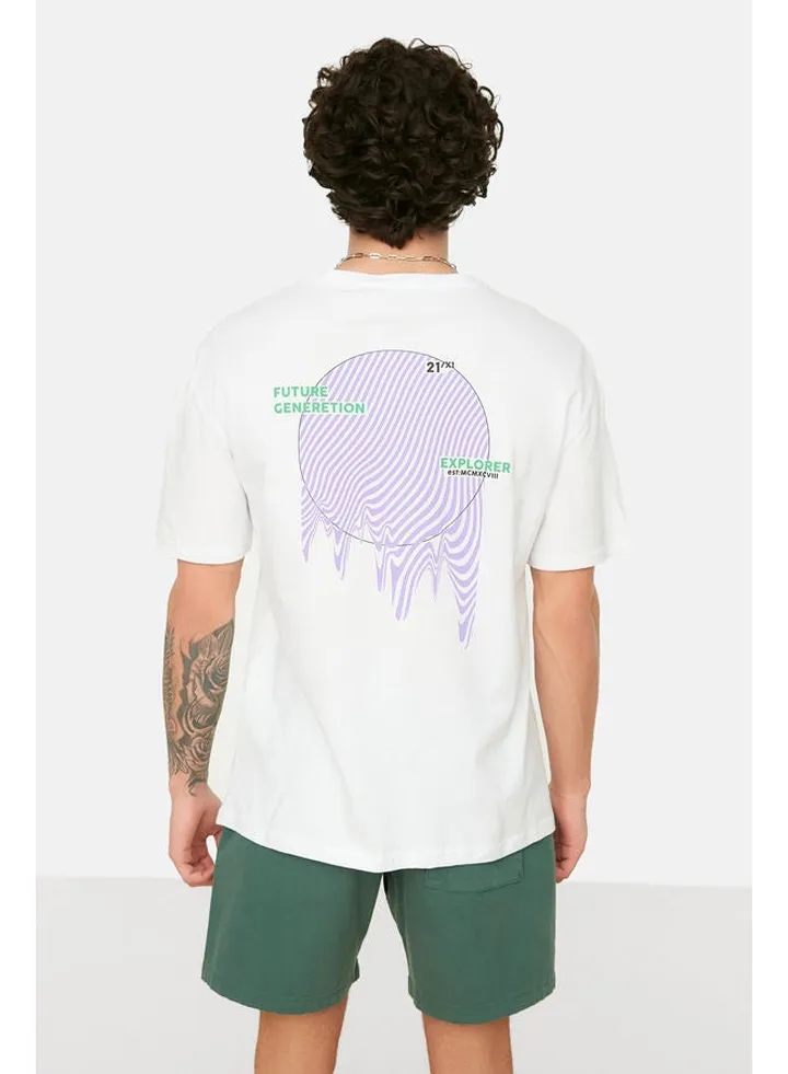 Man T-Shirt White