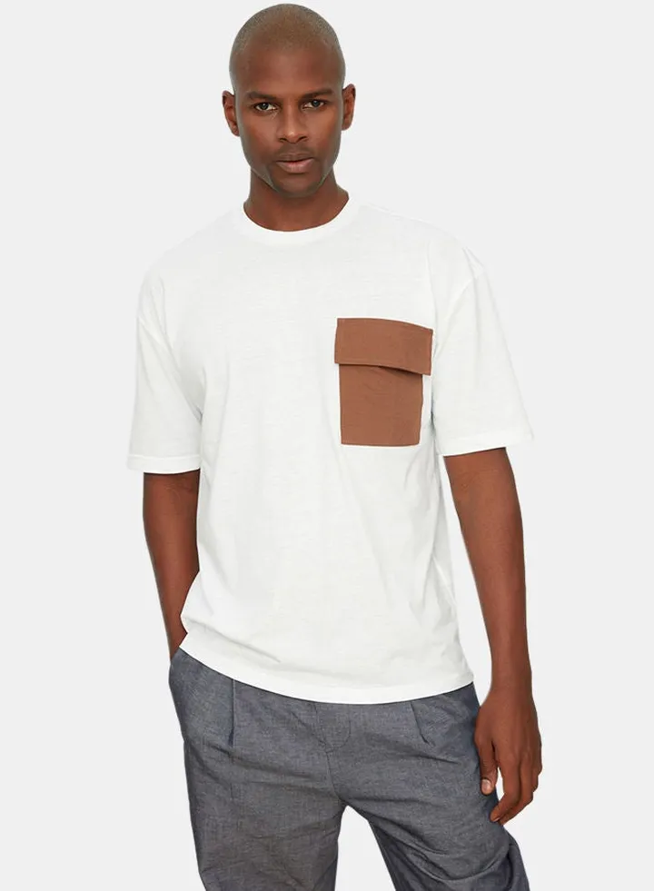 Pocket Crew Neck T-Shirt