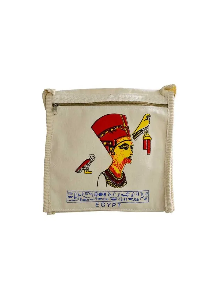 Nefertari crossbody bags, handmade, 100% Egyptian cotton