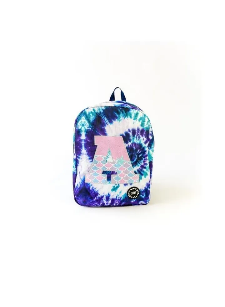 Purple TieDye With Letter A