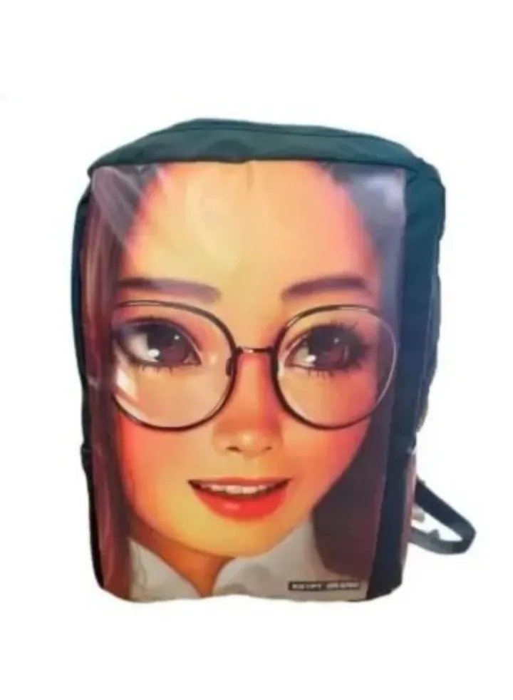 Laptop backpack multicolor