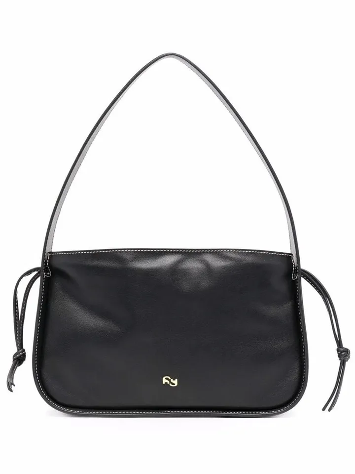 Logo Plaque Shoulder Bag