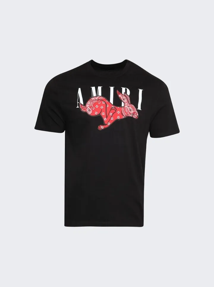 CNY Rabbit Logo Tee Black
