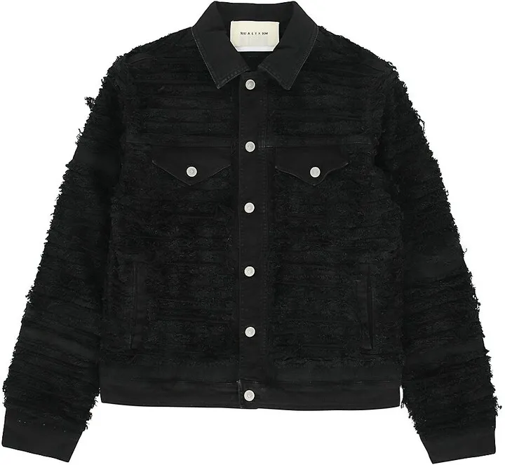 Blackmeans Shredded Denim Jacket
