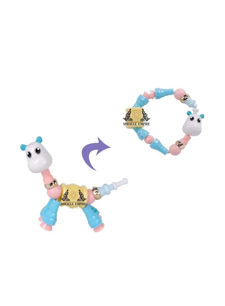 Pet Beads bracelet turns into a sassy cow toy girls toys handmade party for kids animals education gifts