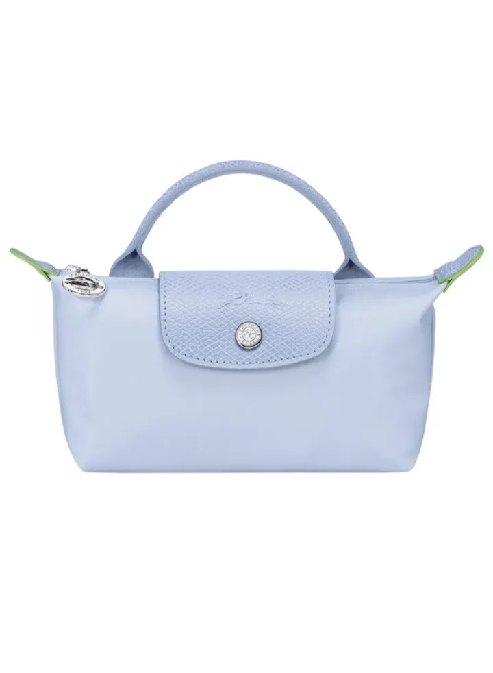 Longchamp women's mini makeup bag, handbag, shoulder bag, fragrant taro purple classic style