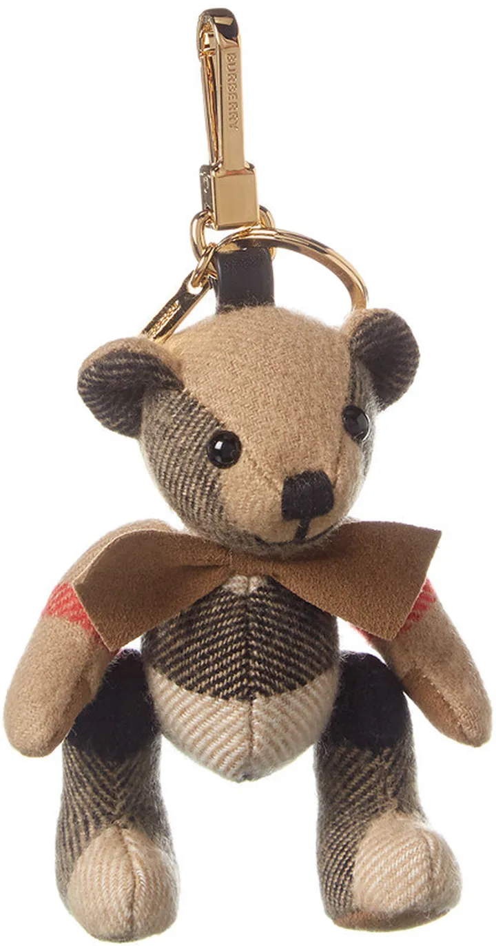 Burberry Thomas Bear Bow Tie Cashmere Charm