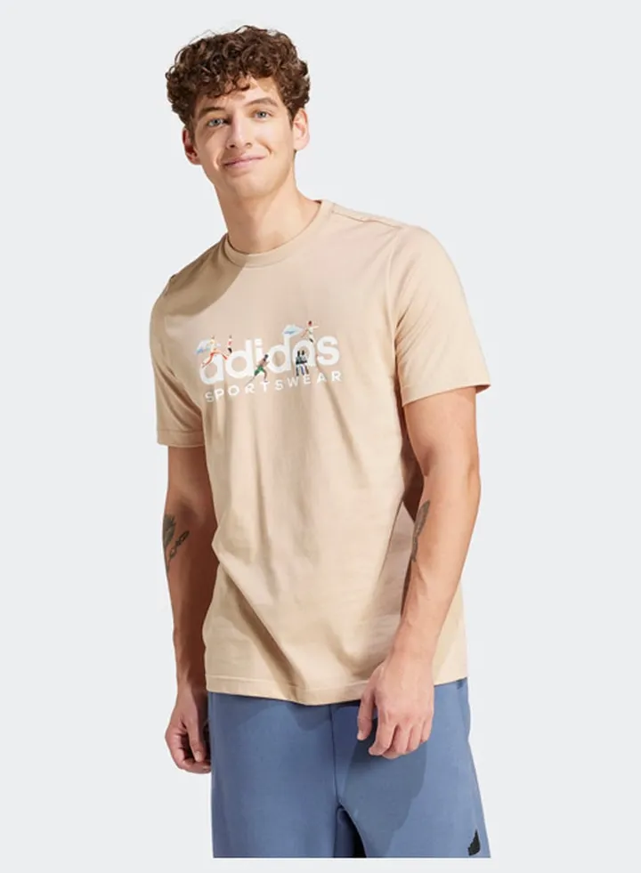 Landscape Sportswear Graphic T-Shirt