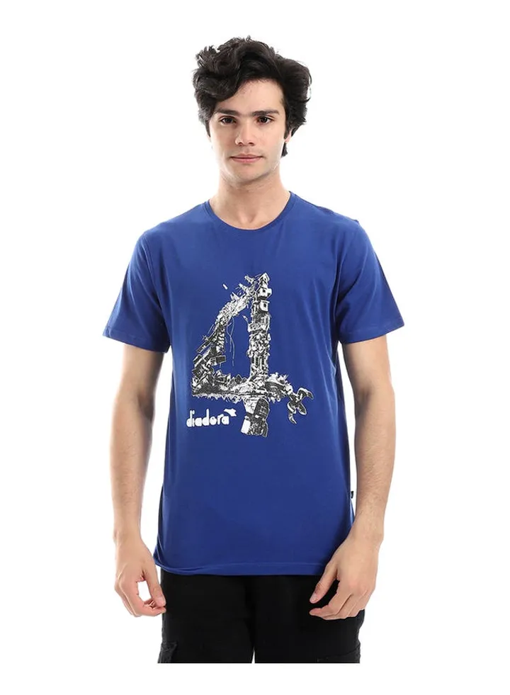 Men Cotton Printed T-Shirt