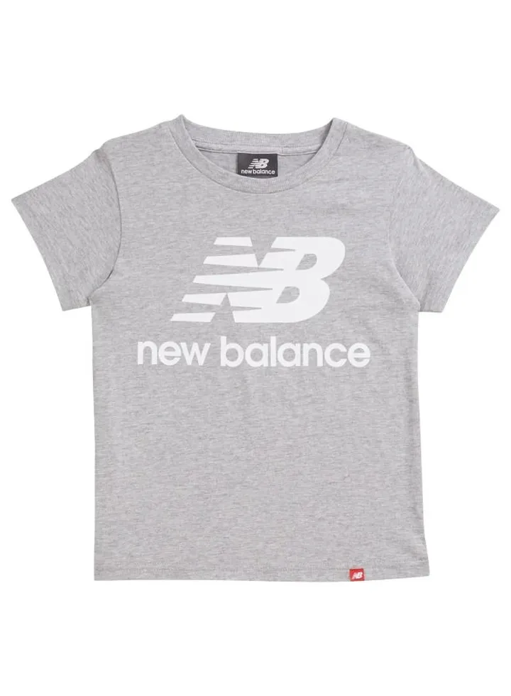 Youth Essentials Stacked Logo Tee