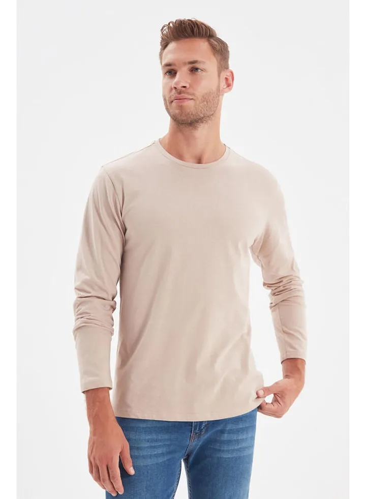 Regular T-shirt - Beige