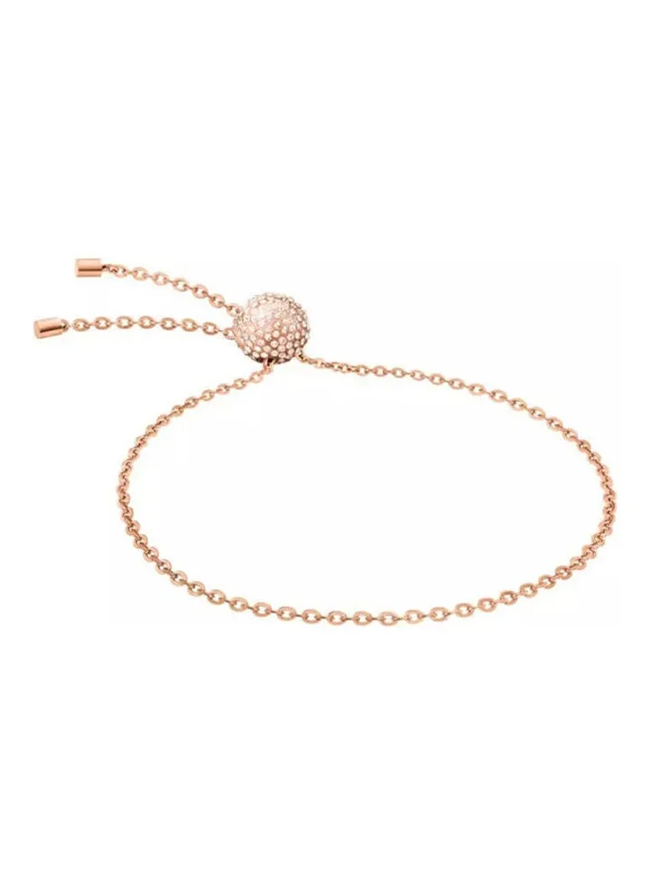 One Size Stainless Steel Charm Bracelet