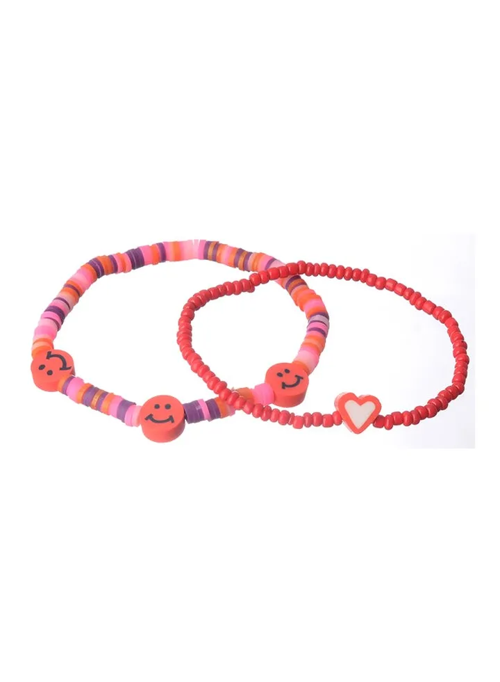 Women Beads Multicolour Bracelet