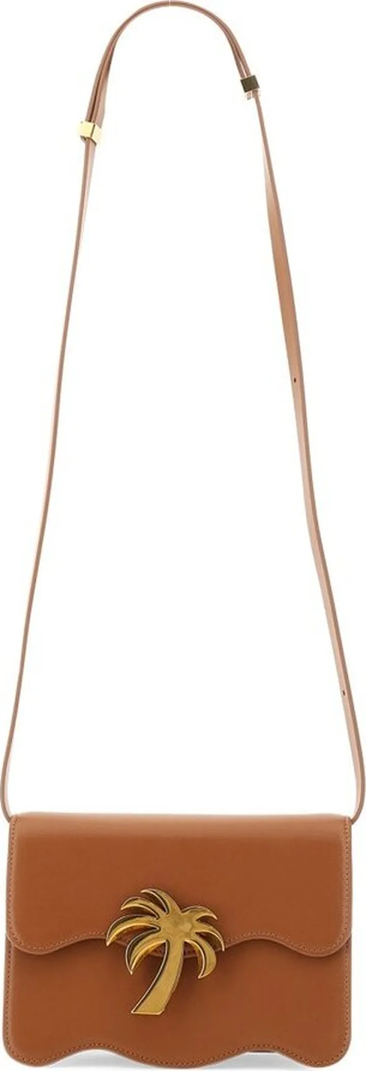 Palm Angels Palm Tree Logo Plaque Shoulder Bag
