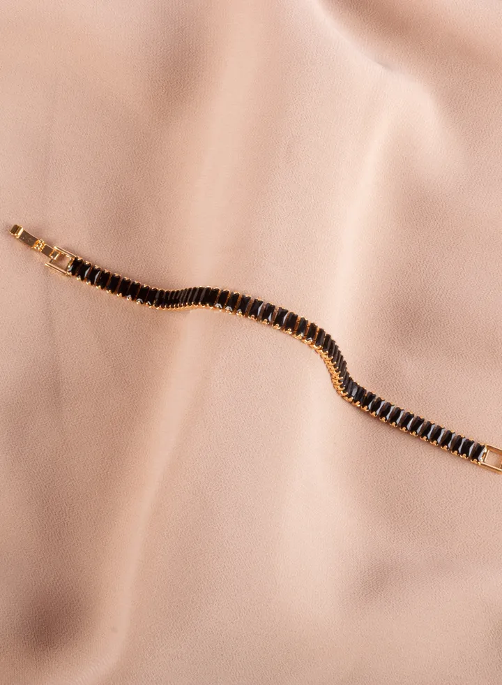 Black Zirconic Tennis Bracelet