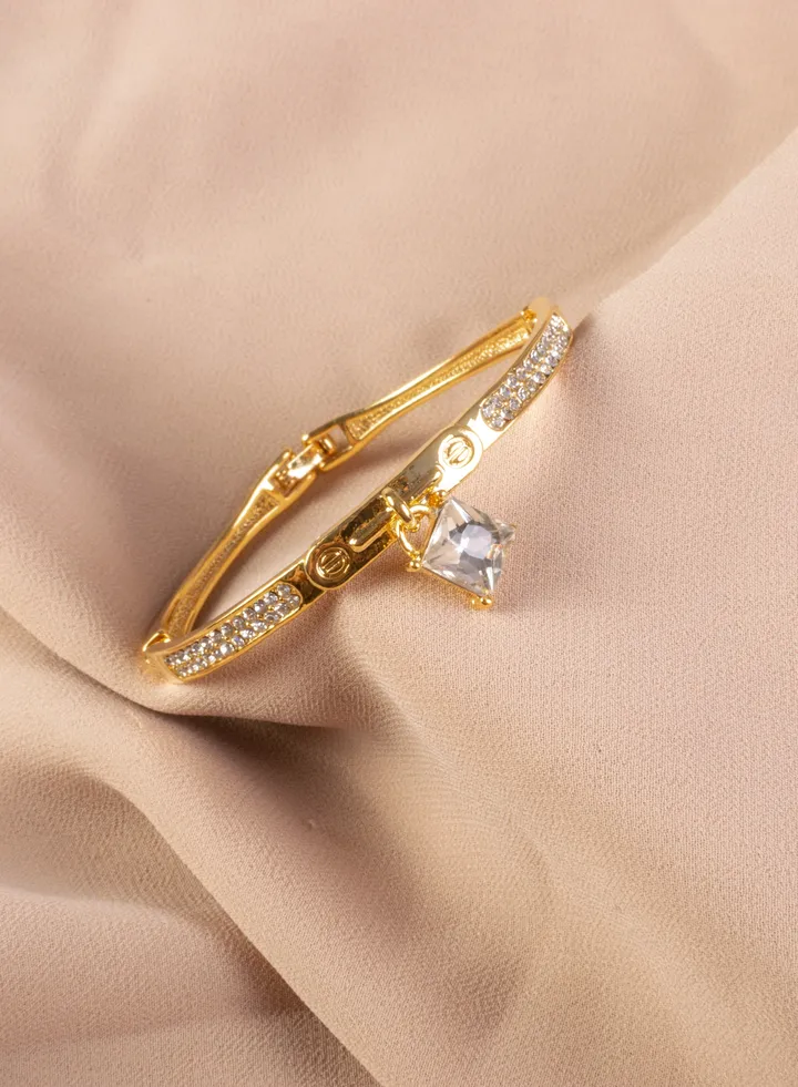 Platinum Zirconic Bracelet Gold