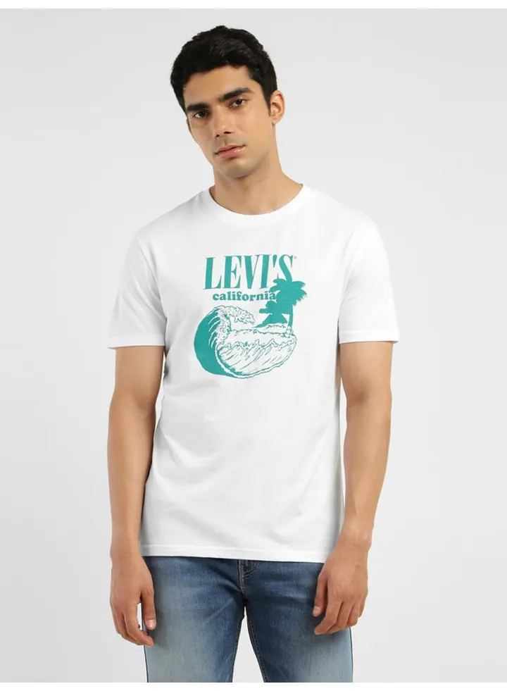 Men's Brand Logo Crew Neck T-shirt