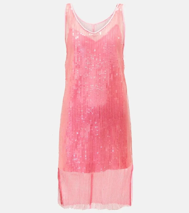 Kathlen sequined minidress