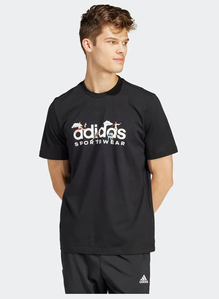 Landscape Sportswear Graphic T-Shirt