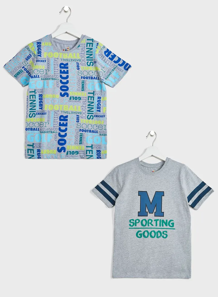 2 Pack T-Shirt For Boys