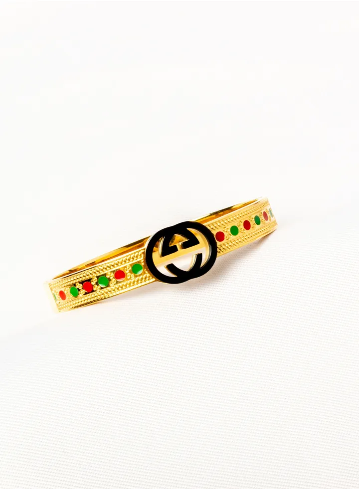 Stainless Steel 316 Bracelet Gold/Black Premium Quality & Against Color Change