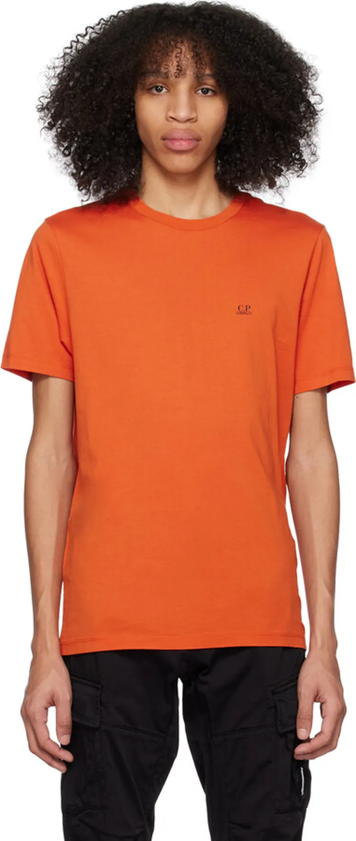 C.P. Company Orange Crewneck T-Shirt
