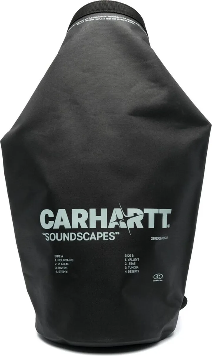 Soundscapes canvas waterproof bag