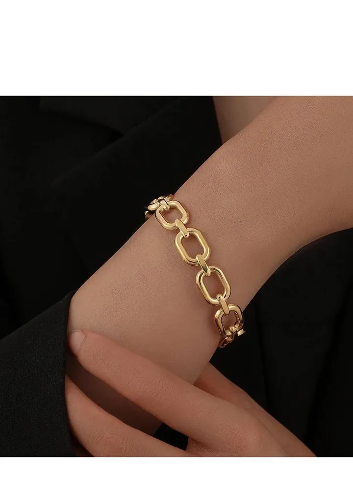 Solid color master stainless bracelet