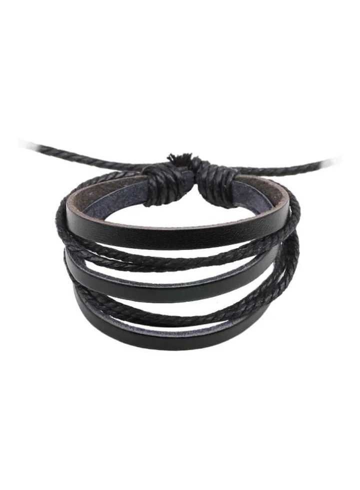 Leather Multi Layer Bracelet