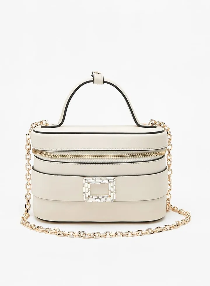 Women's Embellished Bucket Bag