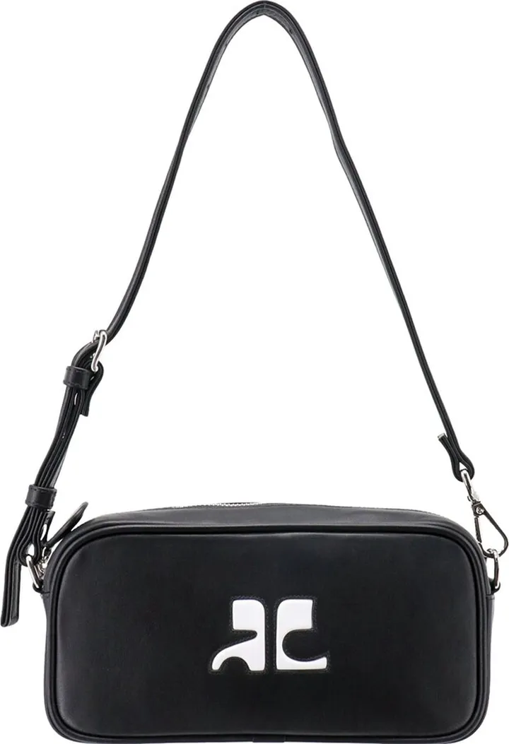 Leather shoulder bag