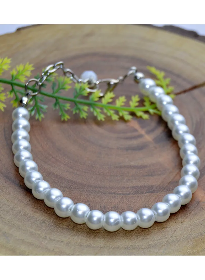 6ml White Pearls Bracelet